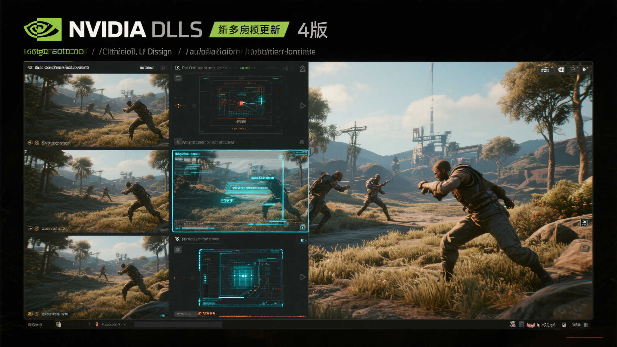 多款新游戏引入DLSS 4技术,实现多帧生成优化 多款新游戏引入DLSS 4技术,实现多帧生成优化