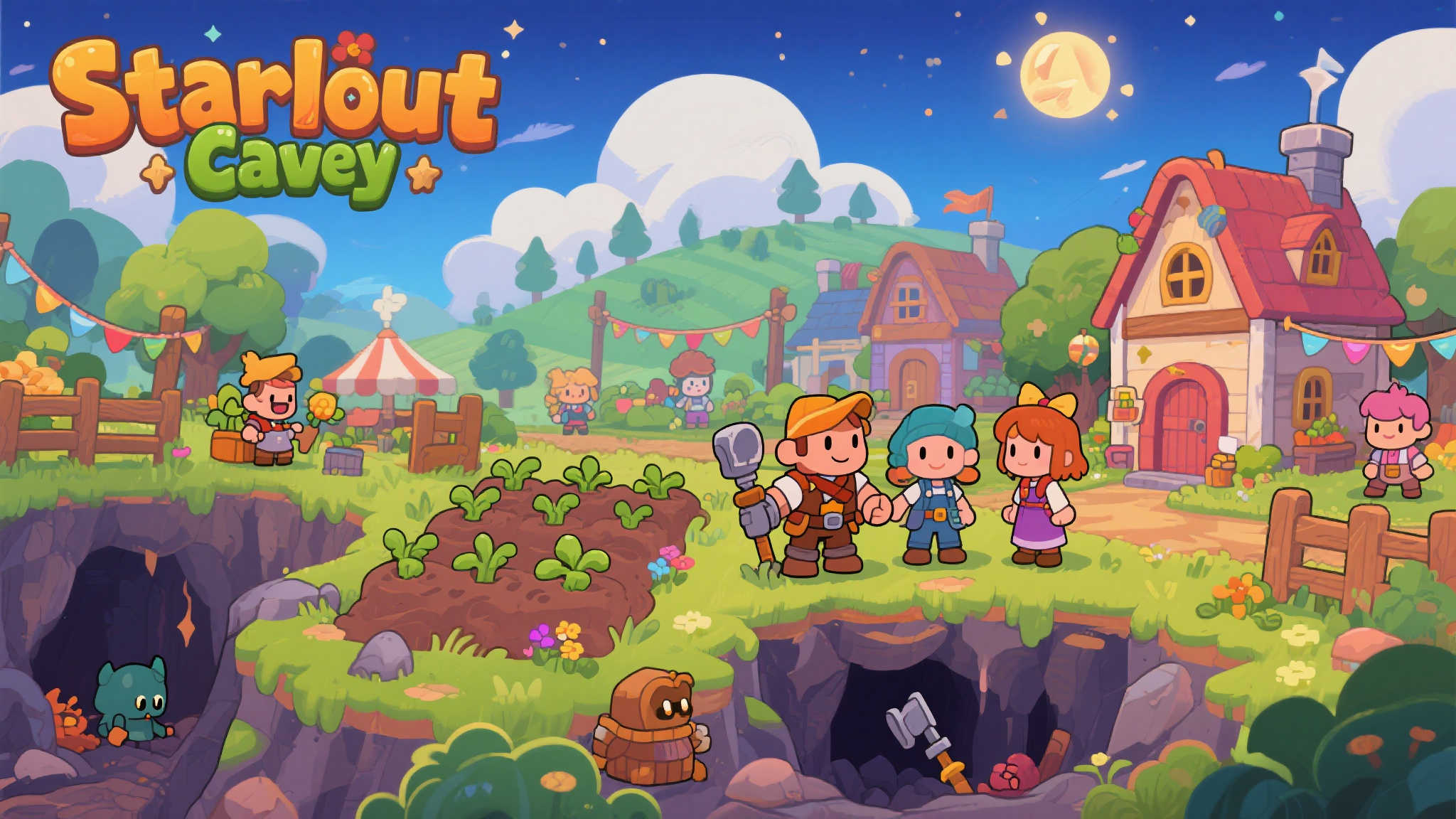 发行近十年的〈星露谷物语〉荣膺Steam独立游戏评分冠军