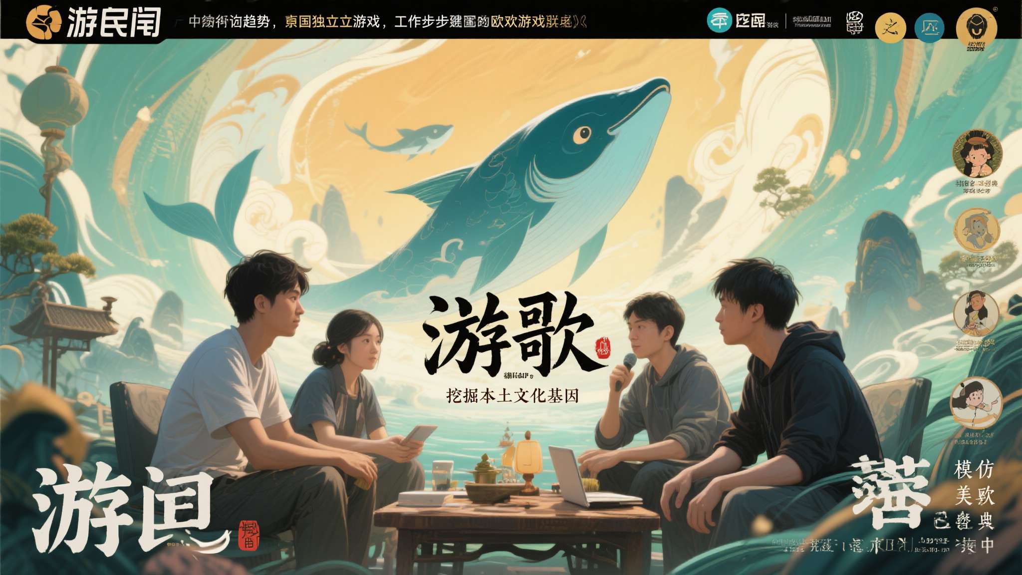 游民采访《鲲歌》团队：一款像小孩子那样幻想的游戏